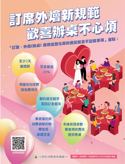 訂席外燴新規範-歡喜辦桌不心煩