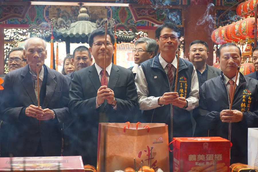市長上香祈福